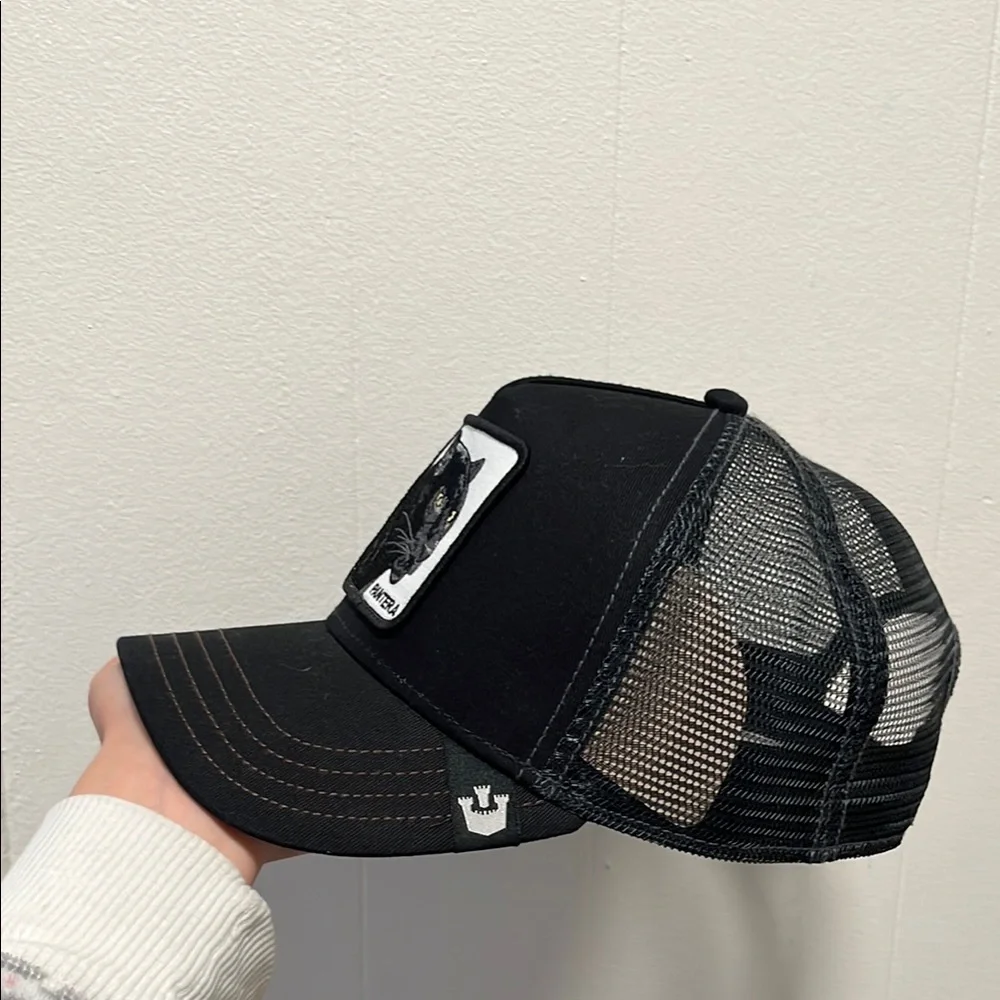 Black Cat Patch Cap